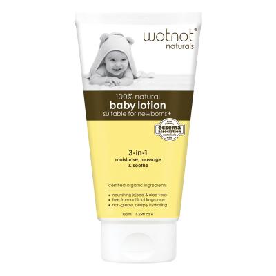 Wotnot Naturals 100% Natural Baby Lotion (3-in-1) 135ml